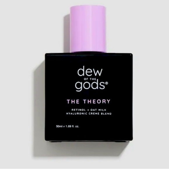 🎀🎀 Dew of The Gods The Theory Oat Milk Retinol Hyaluronic Cream 1.69 oz NEW - Picture 2 of 5